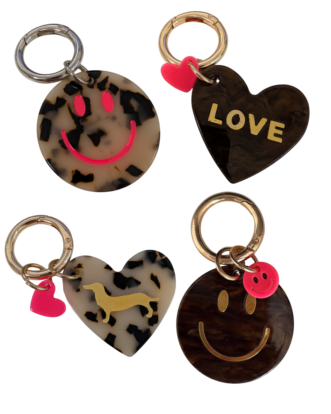 Stylische Schlüsselanhänger