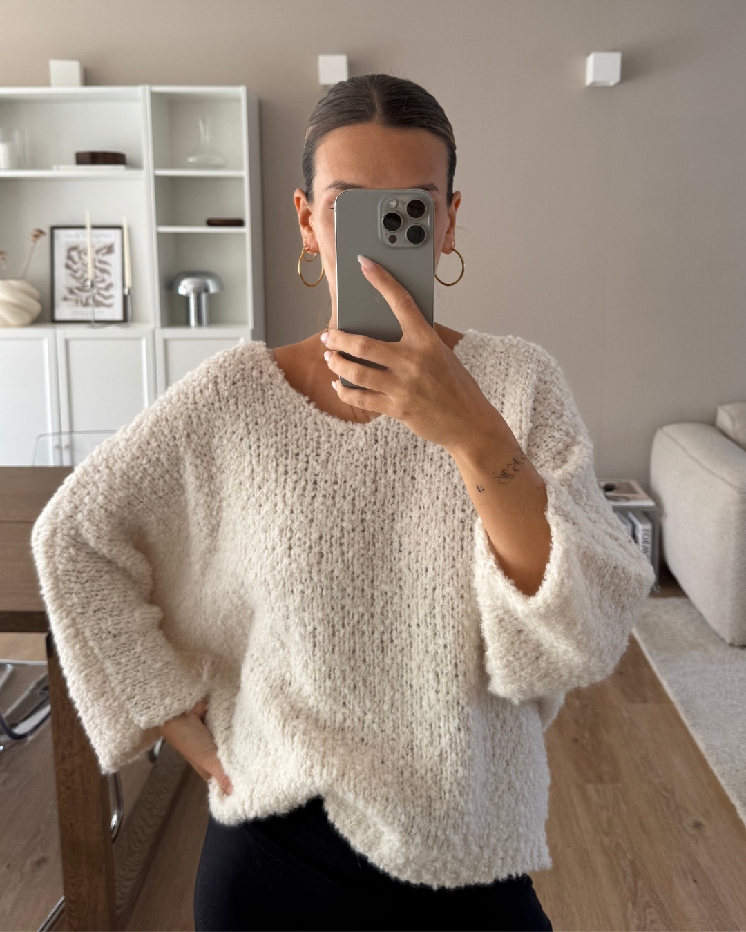 Strickpulli Soft Soul - creme