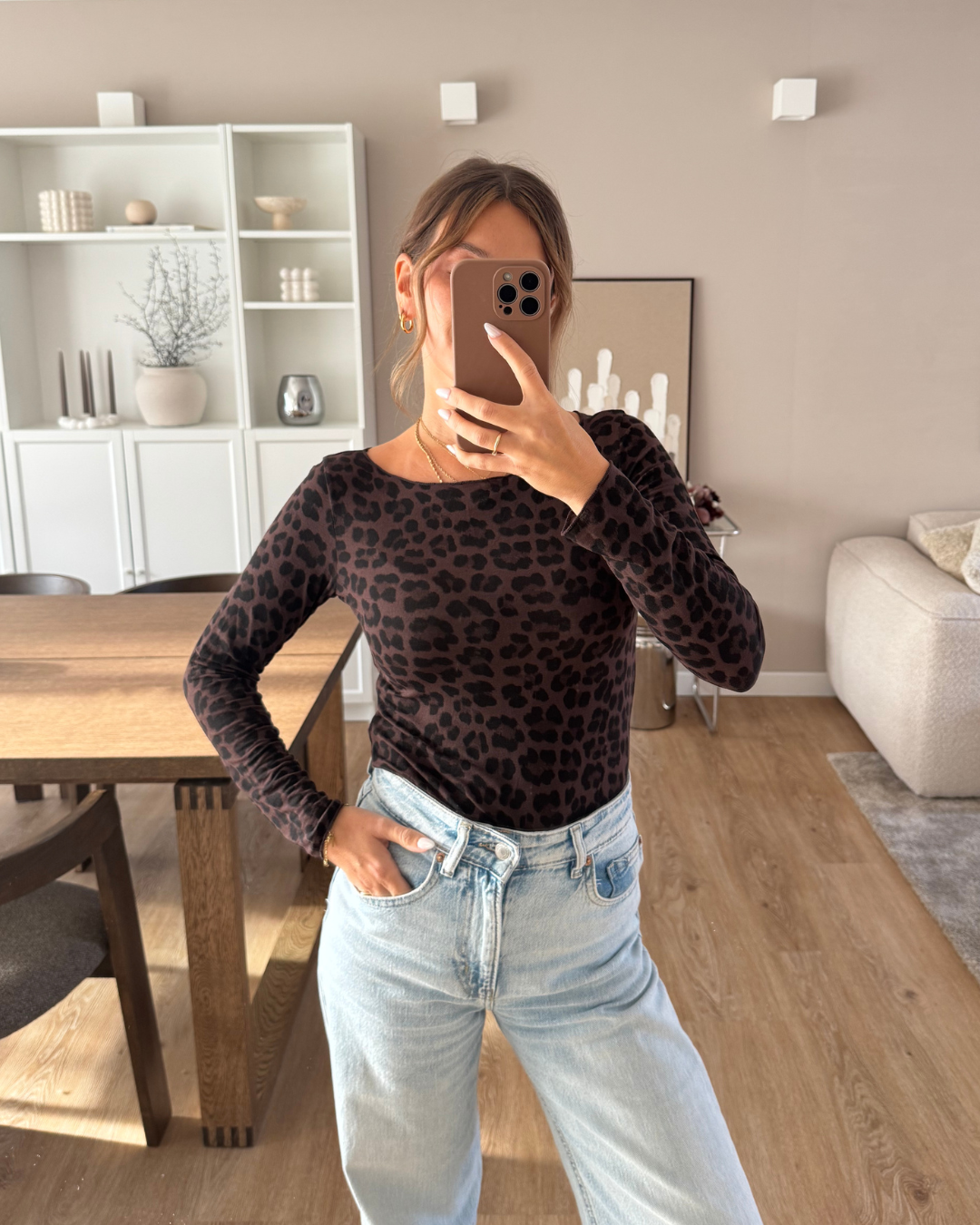 Longsleeve Cashmere Hug - Dark Leo