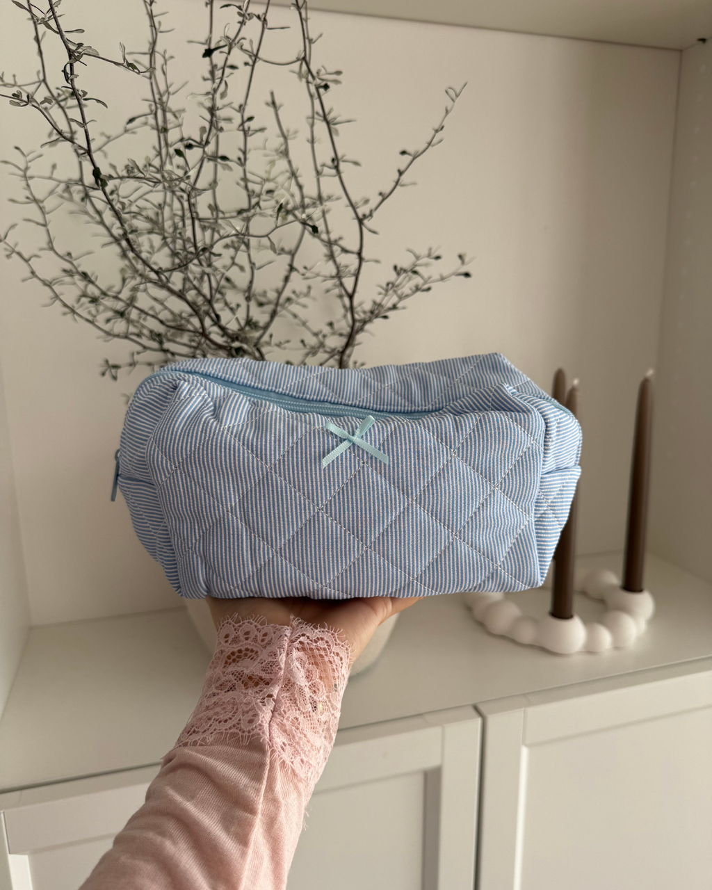 Beauty Bag "Boys" hellblau