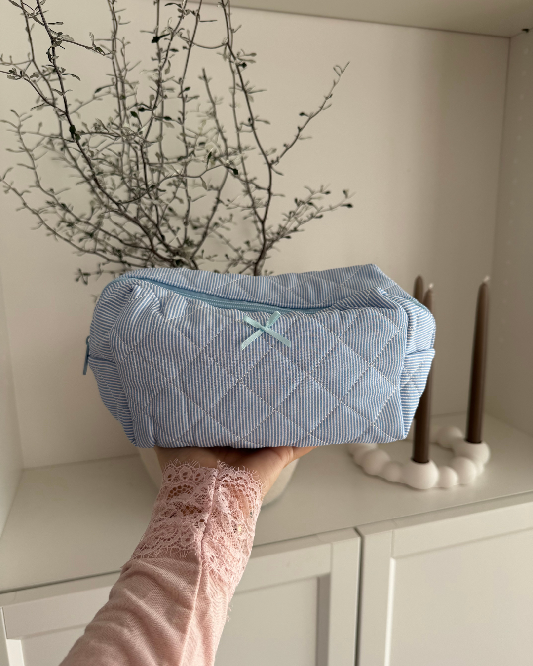 Beauty Bag "Boys" hellblau