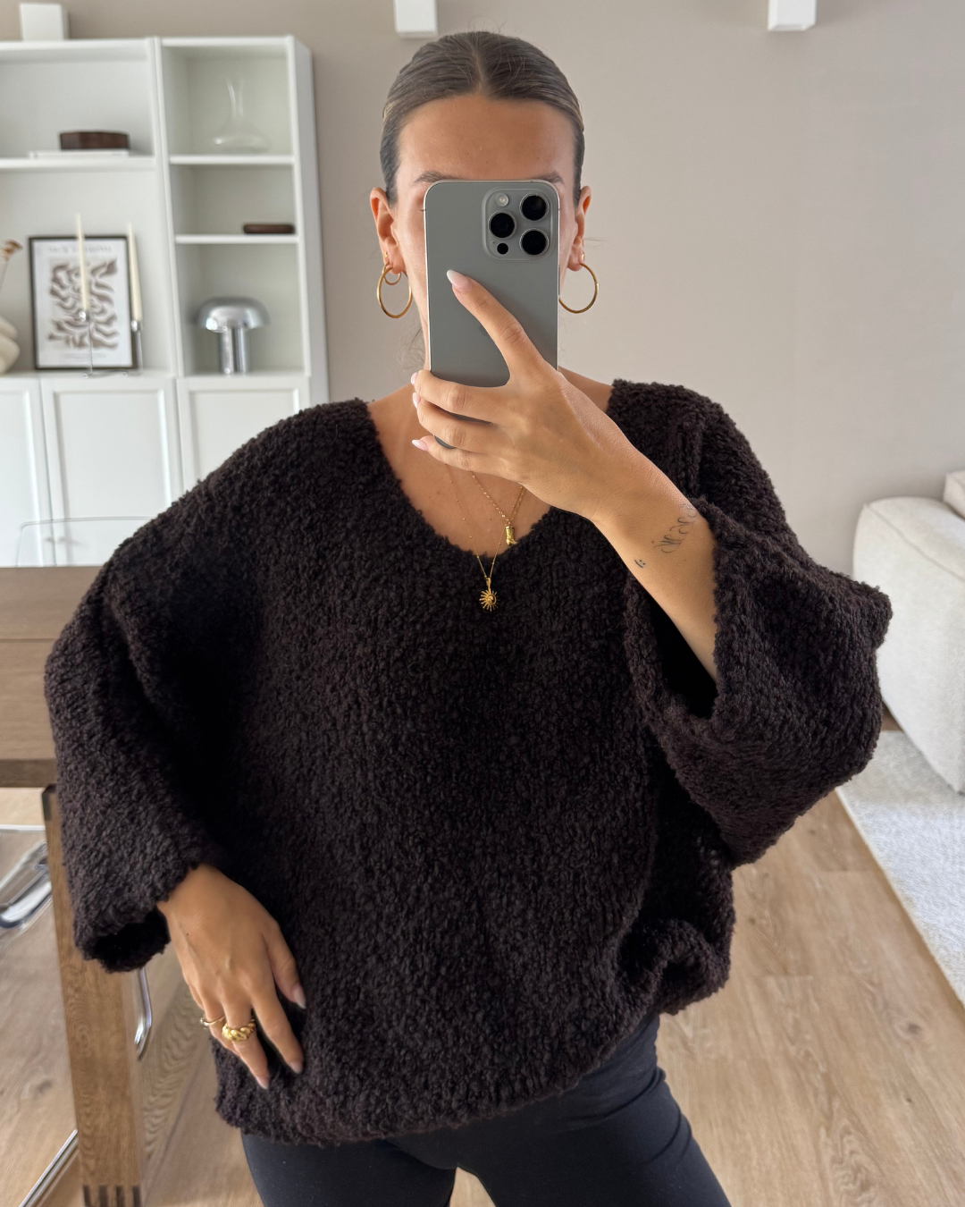 Strickpulli Soft Soul - braun