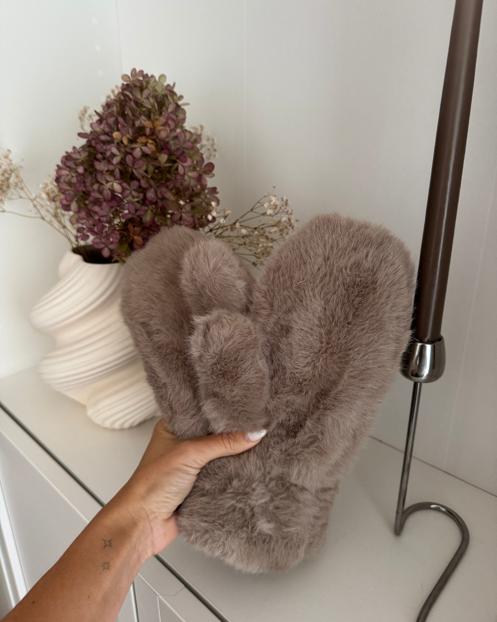 Handschuhe Cozy Touch - Taupe
