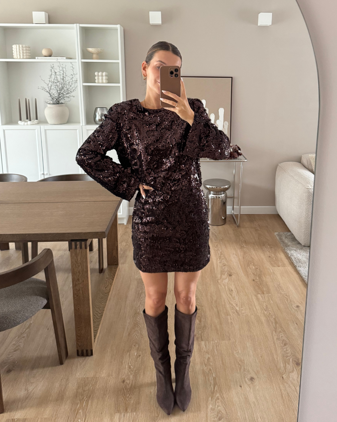 Pailletten Top - Spirit Glow