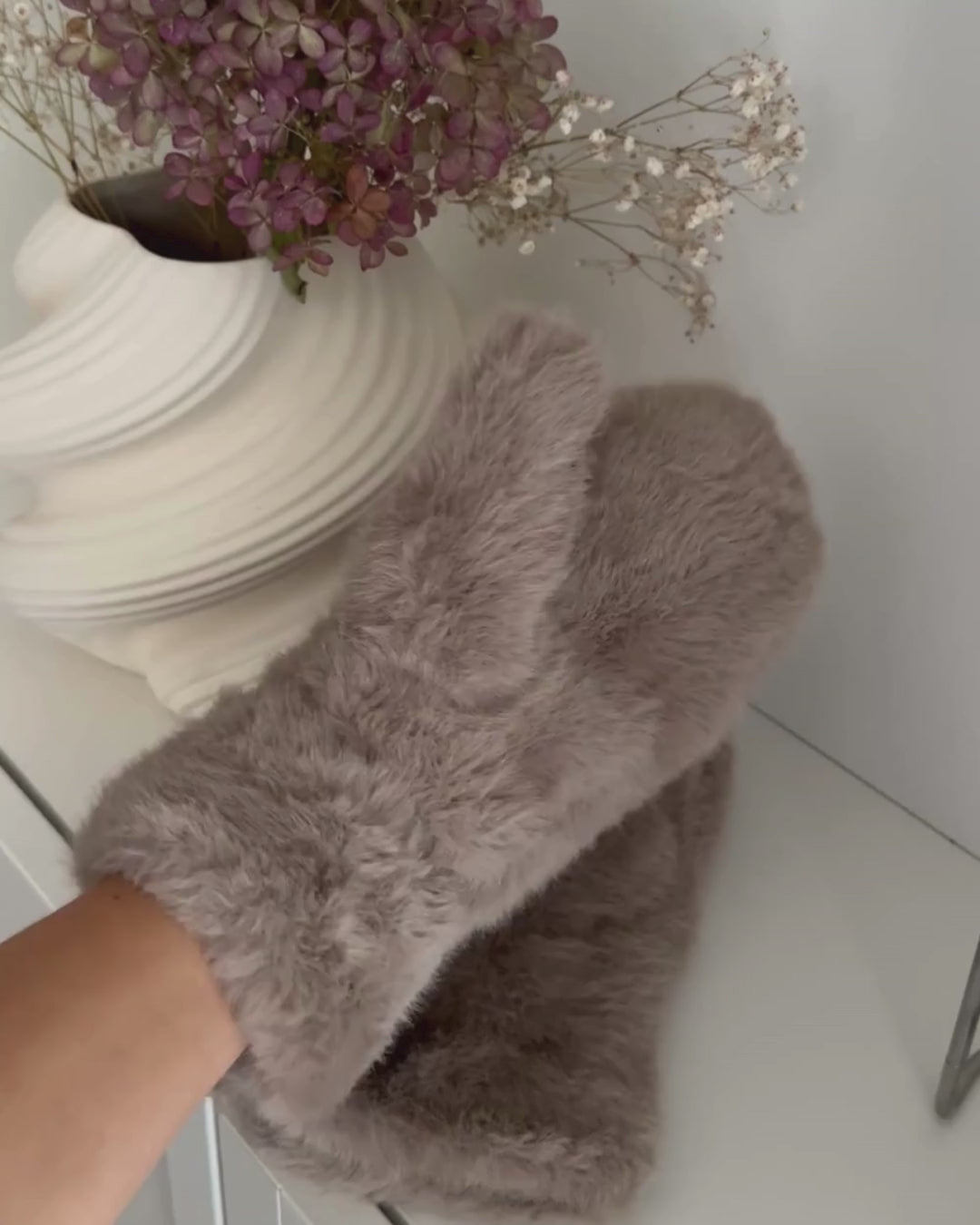 Handschuhe Cozy Touch - Taupe