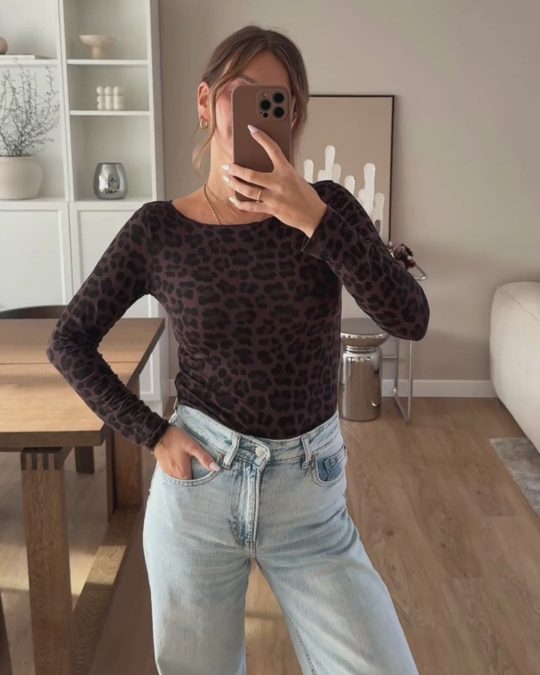 Longsleeve Cashmere Hug - Dark Leo