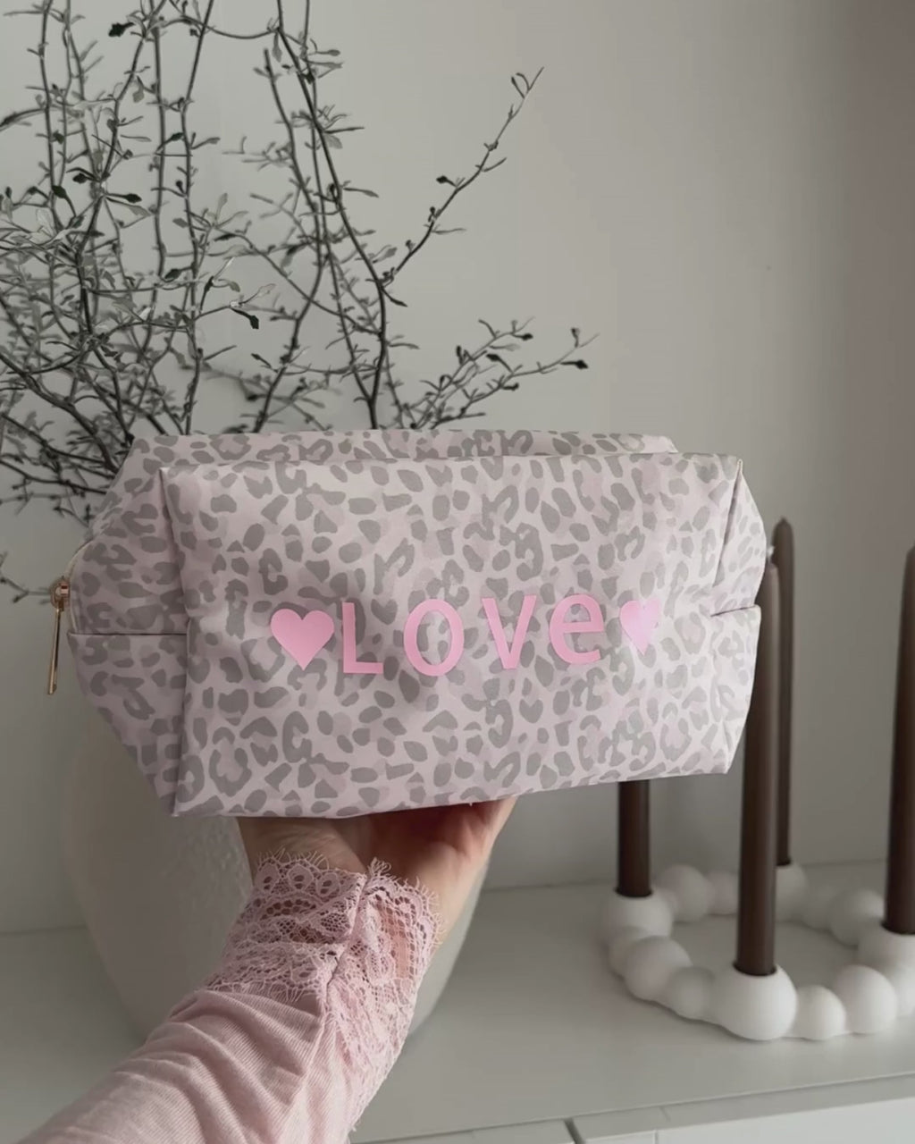 Beauty Bag Shiny Leo