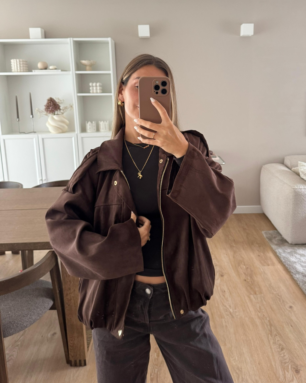 Jacke Daily Edge - Dunkelbraun