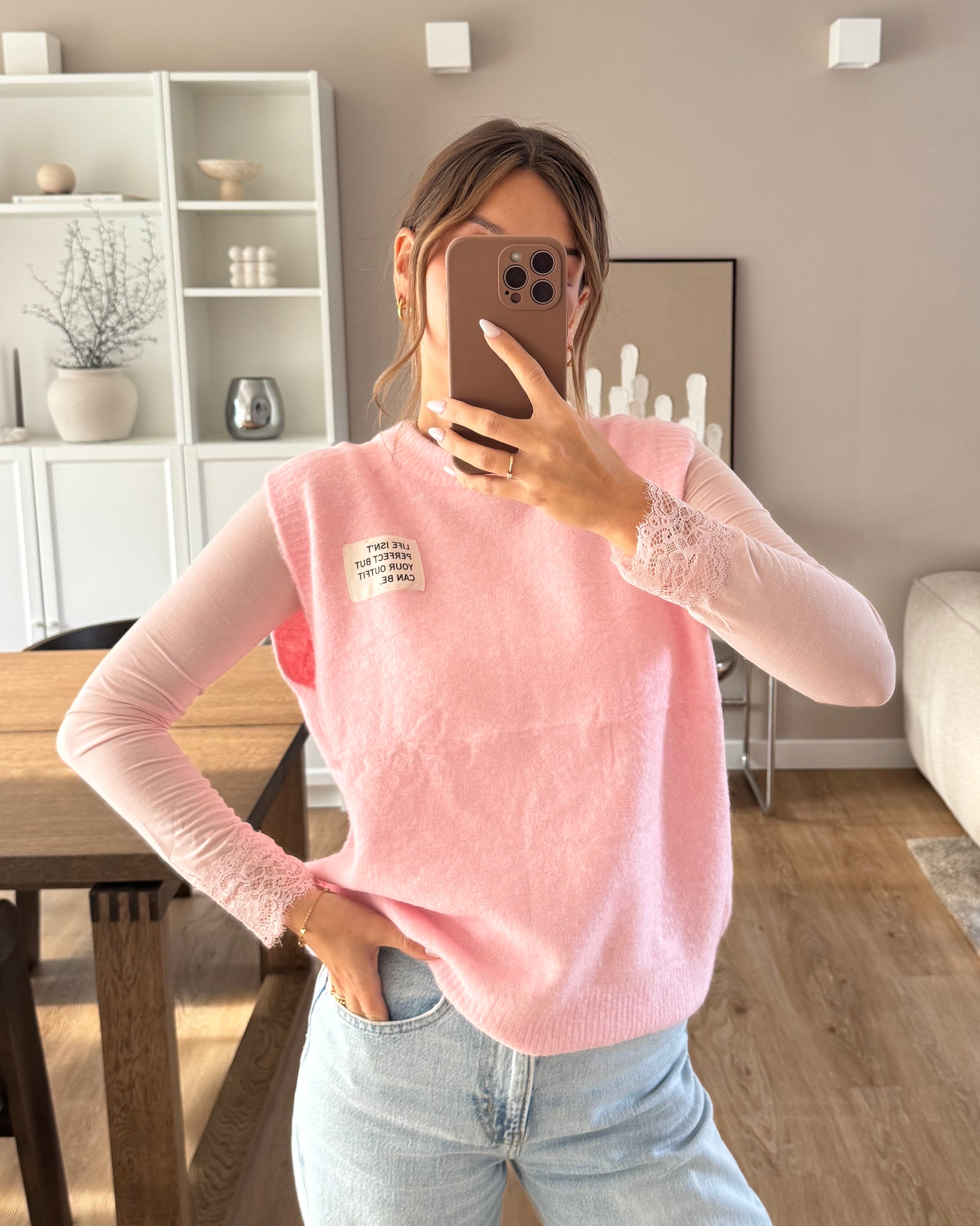 Pullunder Sweet Whisper - rosa